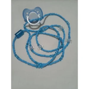 Guia Erê azul com balinhas.